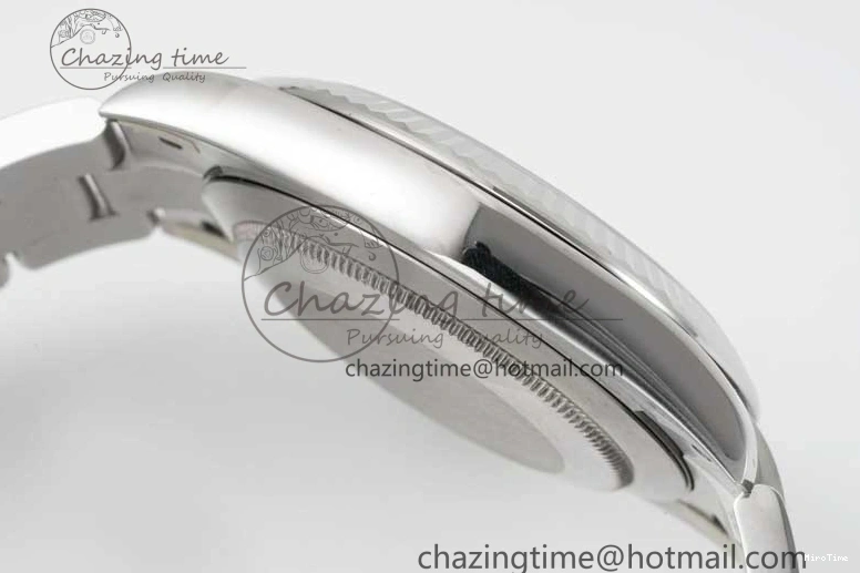 MiroTime 0302 DateJust 41 126334 Clean 1:1 Best Edition 904L Steel Gray Roman Dial on Oyster Bracelet VR Thermal 2430